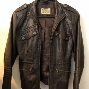 Vintage Guess leather jacket